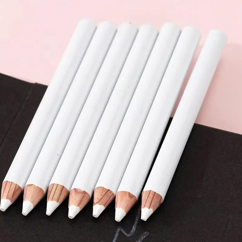 6Pcs White Tailor Pen Fashion Dress Marker Sewing Tools Garment Pencil Fabric Chalk Accessories