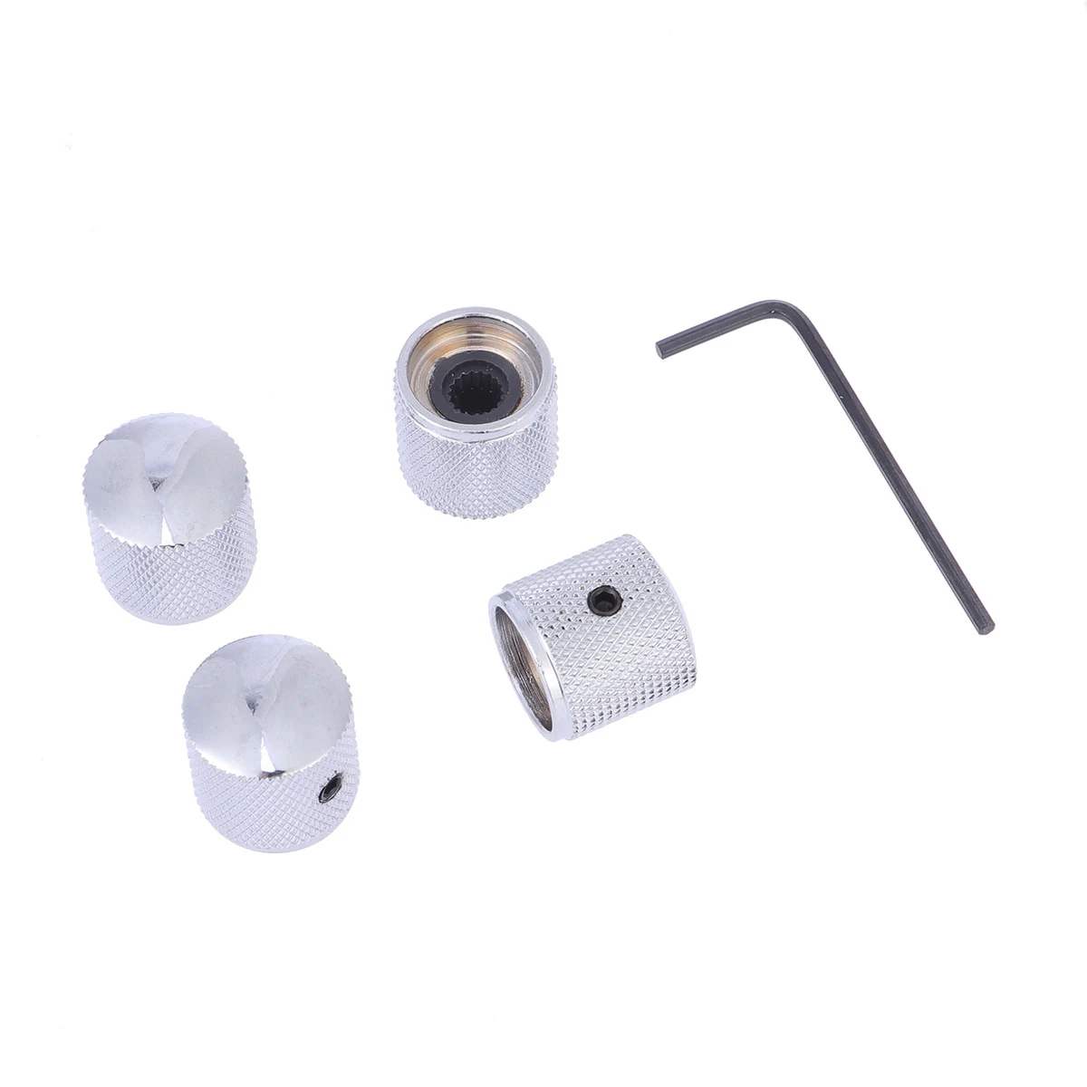 

5 Pcs Volume Knob Guitar Knobs Electric Bass for Metal Tone Universal Potentiometer
