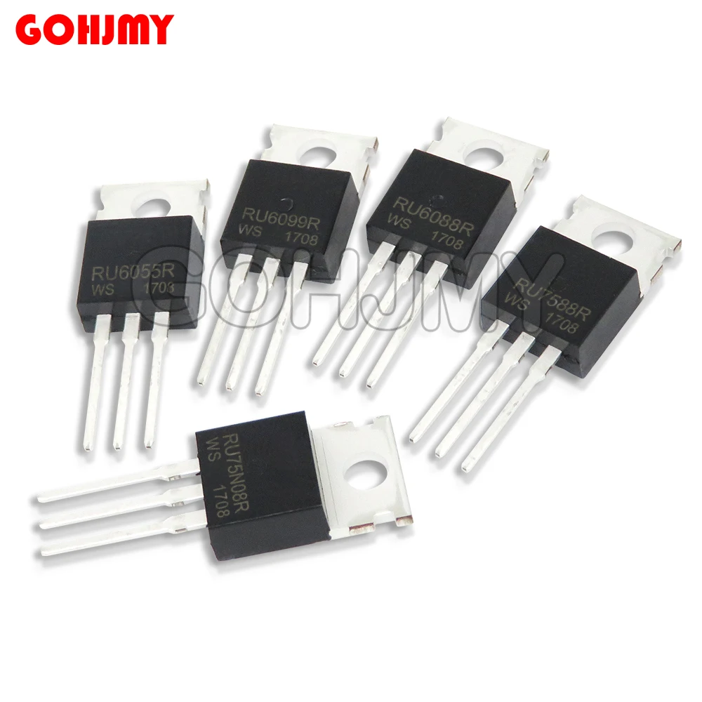 10pcs RU6099R TO-220 6099R TO220 NEW Transistor