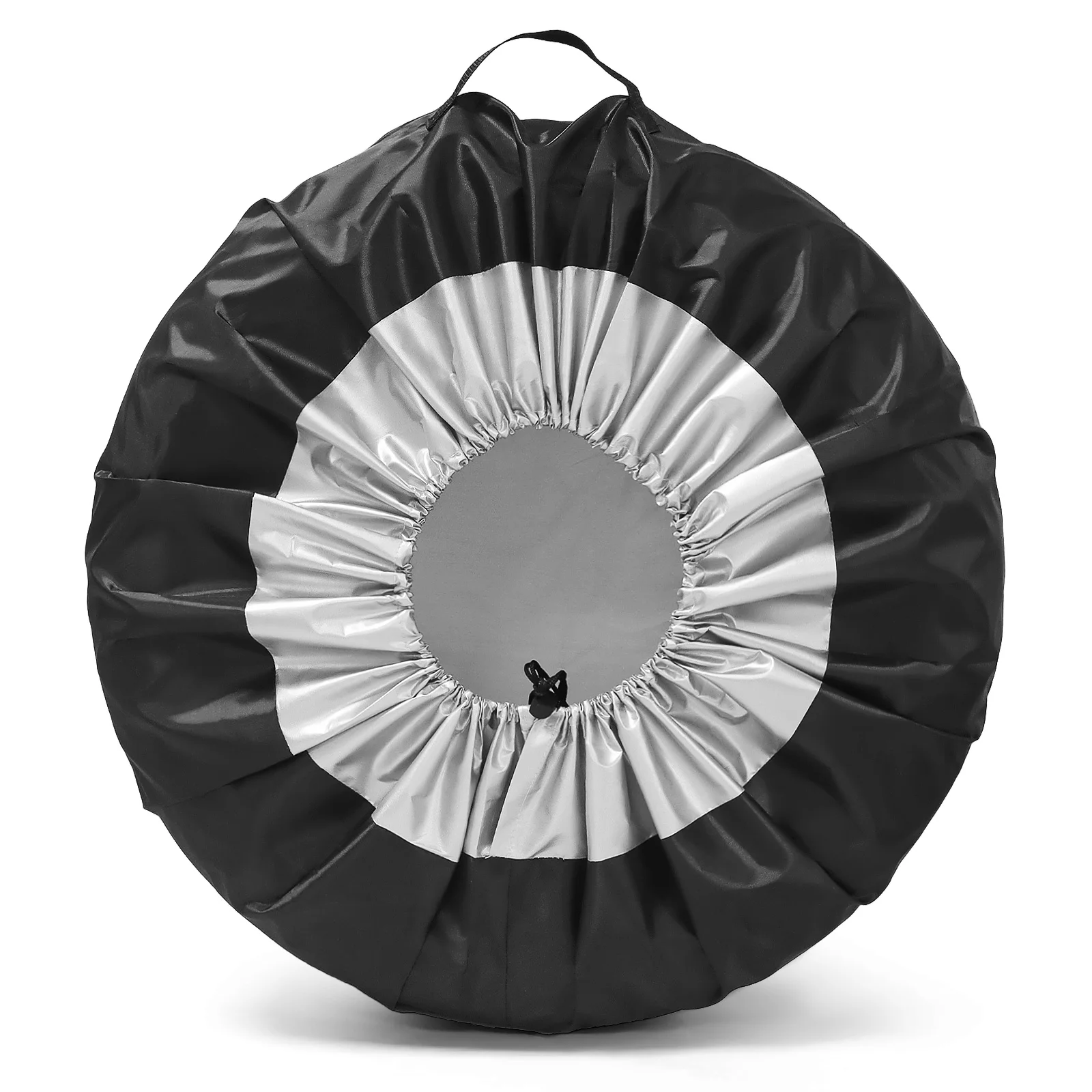 1/2/3/4PCS Car Spare Tire Cover Storage Bags Car Auto Wheel Cover Protector Vehicle Accessories Polyester Tyre Wheel Covers