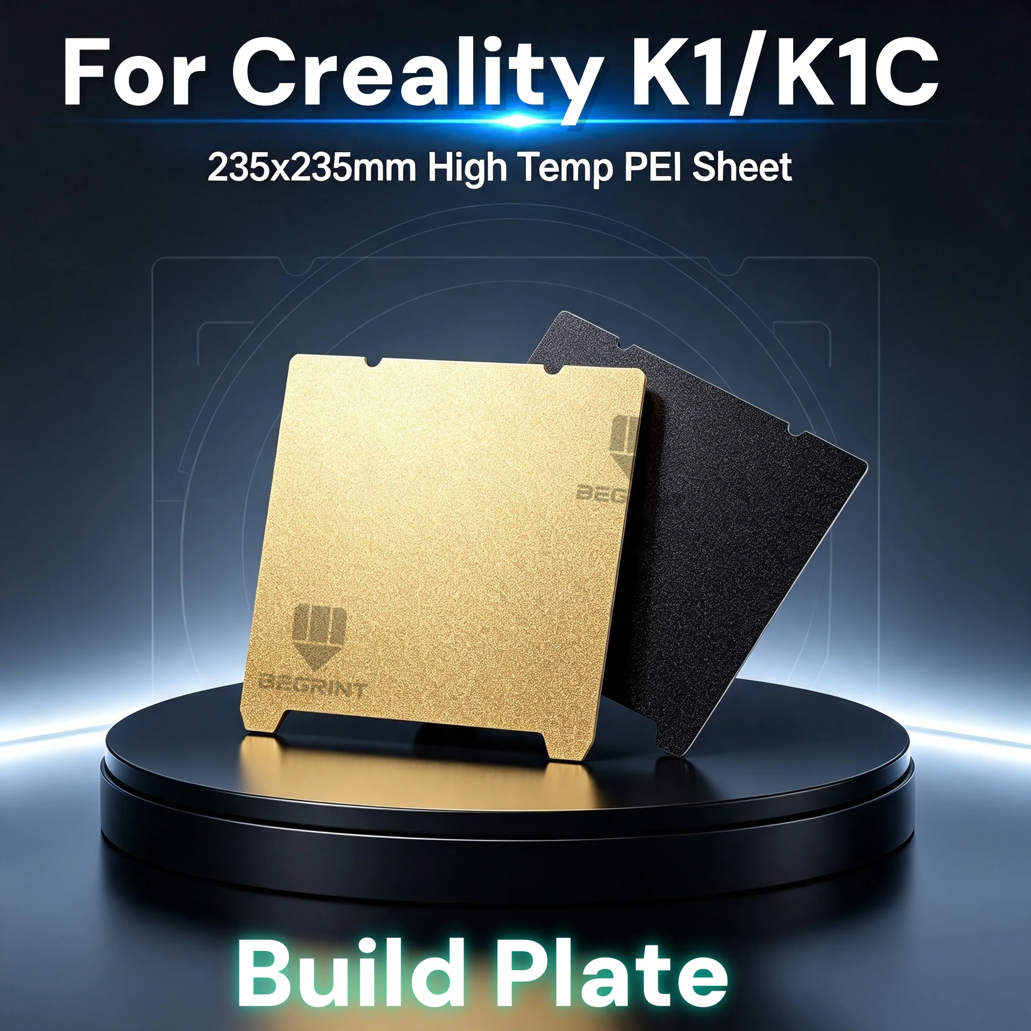 Creality Printer Ender 3 V3 - Placa de Construcción Texturizada PEI de
