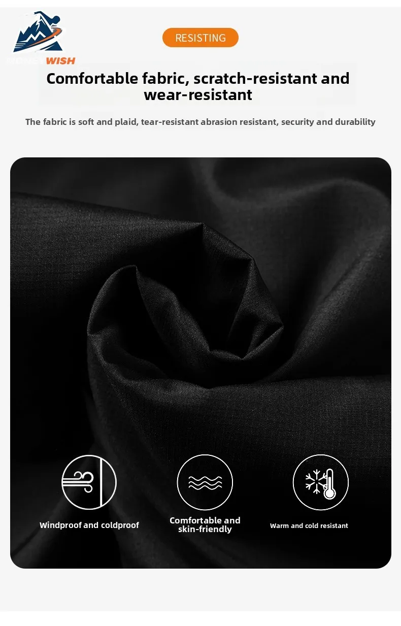 MONEYWISH الرجال أسفل سترة 2025 الجرافين زائد المخملية سميكة الباردة برهان الدافئة جاكيت بلا إكمام الترفيه في الهواء الطلق الشتاء أسفل سترة #4