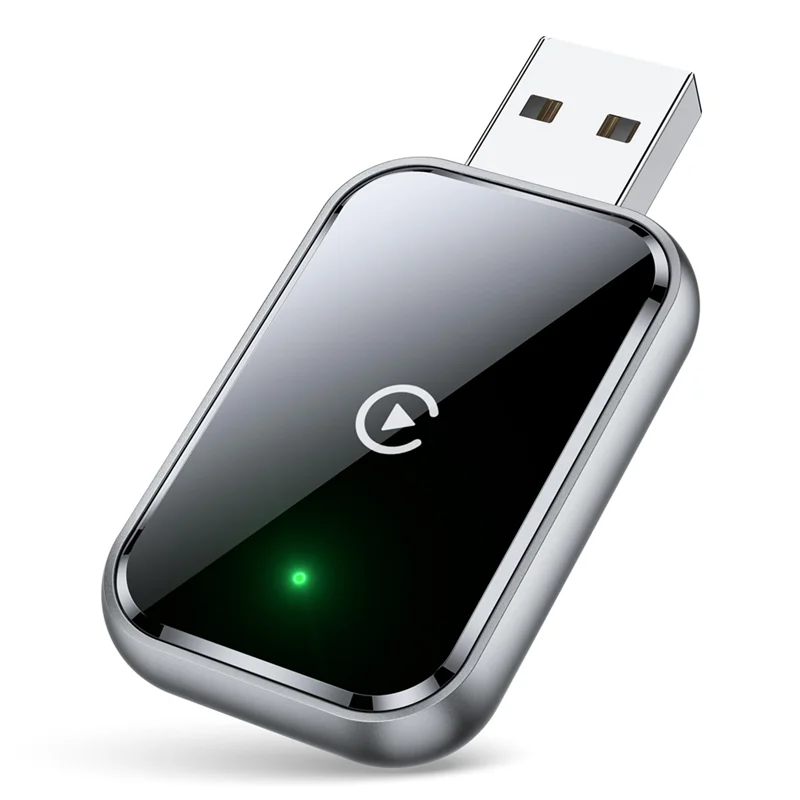 A42Z-Wireless Carplay Adapter For Iphone, Convert Wired To Wireless, Mini Size, USB & USB-C, No Delay
