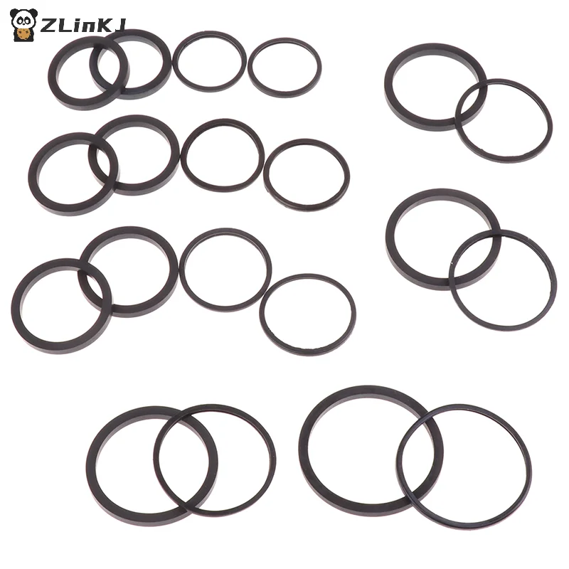 ▶4Pcs PE Wear-Resistant Sealing Ring Motorcycle Mountain Road Bike Disc Brake Caliper Sealing Ring O-Ring Brake Piston