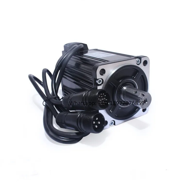 80ST-M01330 220V 0.4KW 2A 3000RPM 1.27N.m CNC Parts Servo Motor With Drive AASD-15A For Mask Machine