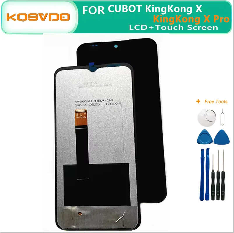 100% Tested For Cubot KingKong X pro LCD Display With Touch Screen Digitizer Assembly For Cubot KingKong x LCD Replacement Parts