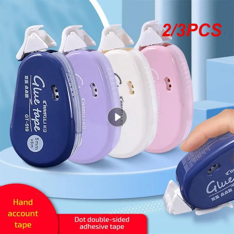 2/3PCS Double Sided Glue Point Double-sided Small Double-sided Roller Useful Easy To Use Roller