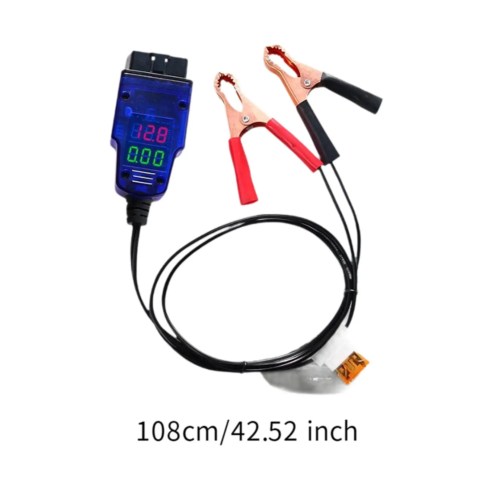 مشبك موصل البطارية لتوفير الذاكرة التلقائية، أداة بطارية كشف التسرب سهلة الحمل لملحقات شاحنة السيارات