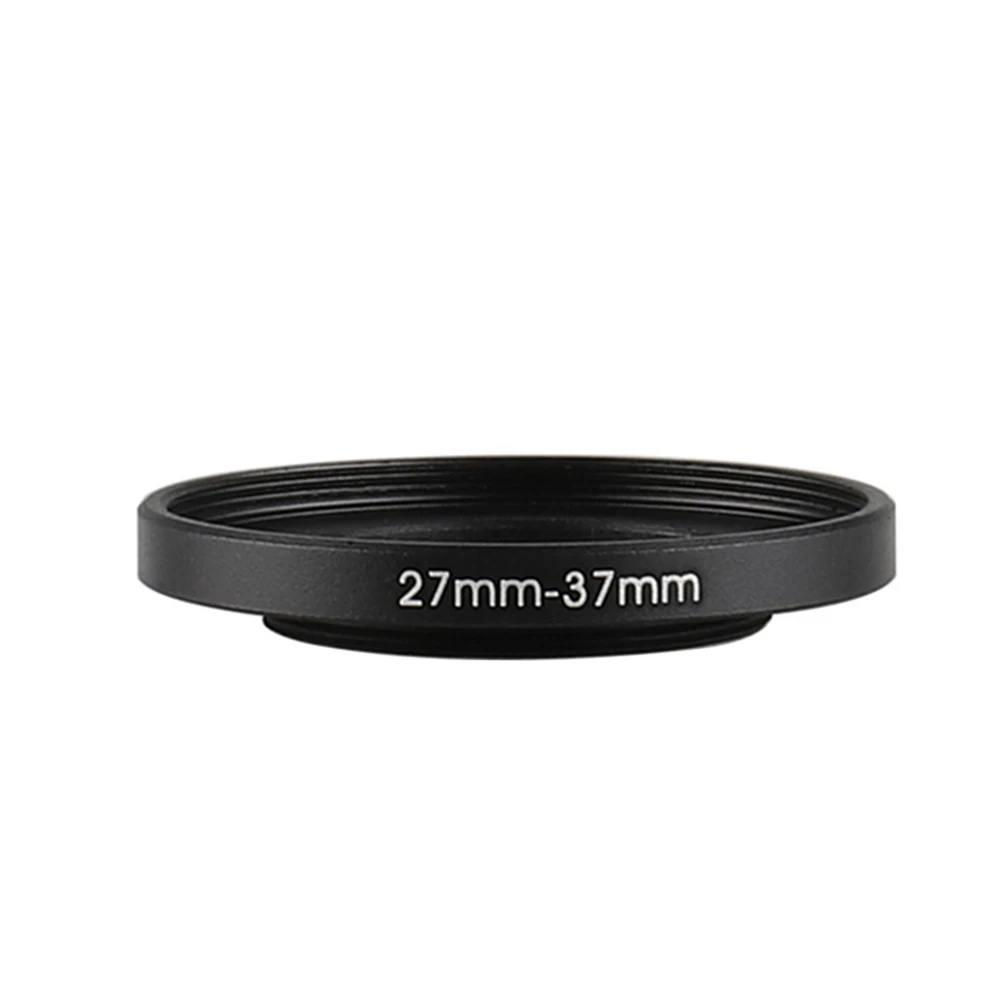 Aluminium schwarz Step Up Filter ring 27mm-37mm 27-37mm 27 bis 37 Filter adapter Objektiv adapter für Canon Nikon Sony DSLR Kamera objektiv