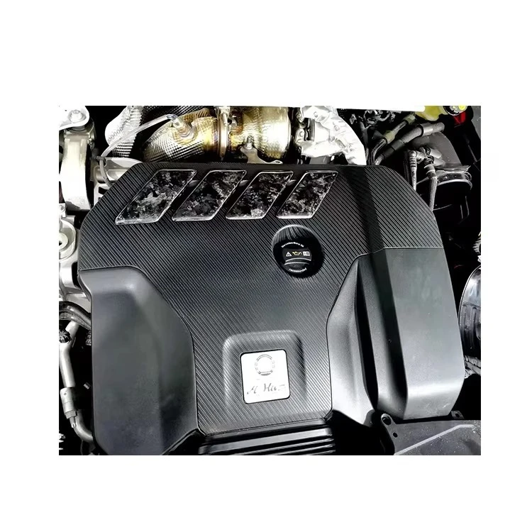 

3K Twill Carbon Braided Gloss Dry Carbon Fiber Hood for A45 W177