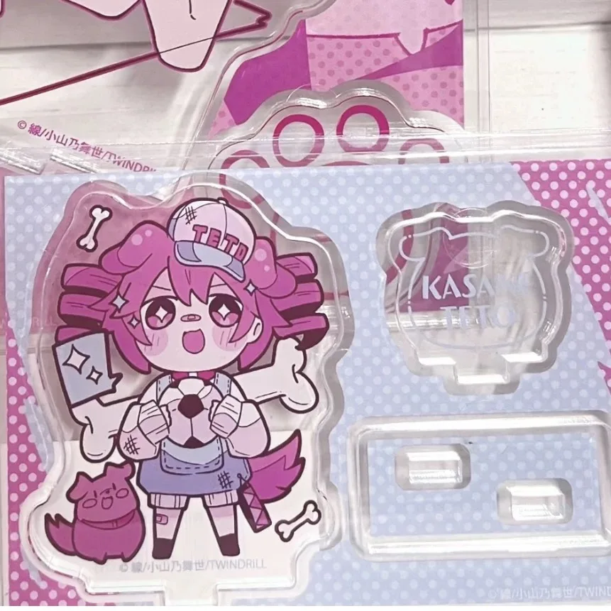 Dziewczyna z anime z akcentem teto, akcentowana płyta akrylowa, dekoracja stołu dla przyjaciół