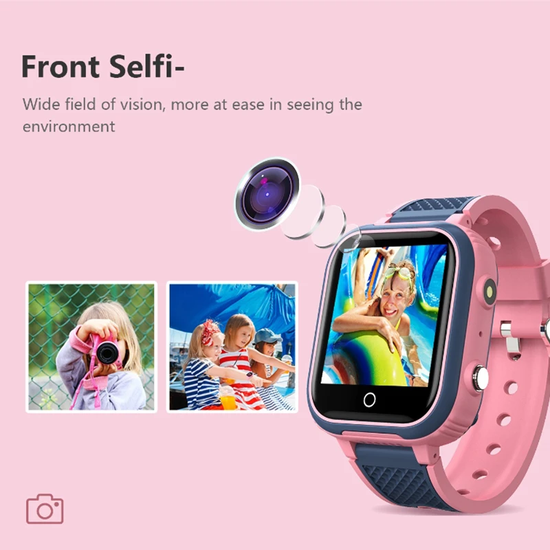 New Children's Phone Watch 4G Full Network LT21 Video Call Student Phone Smart Watch IP67 Waterproof For Children Birthday Gifts