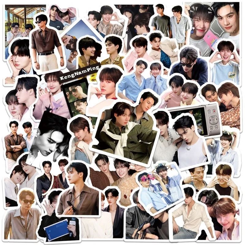 

55PC/SET Hot Thai TV Khemjira The Series Drama Stills DIY Stickers Kengnamping Kengharit Nampingster Hand Account Materials
