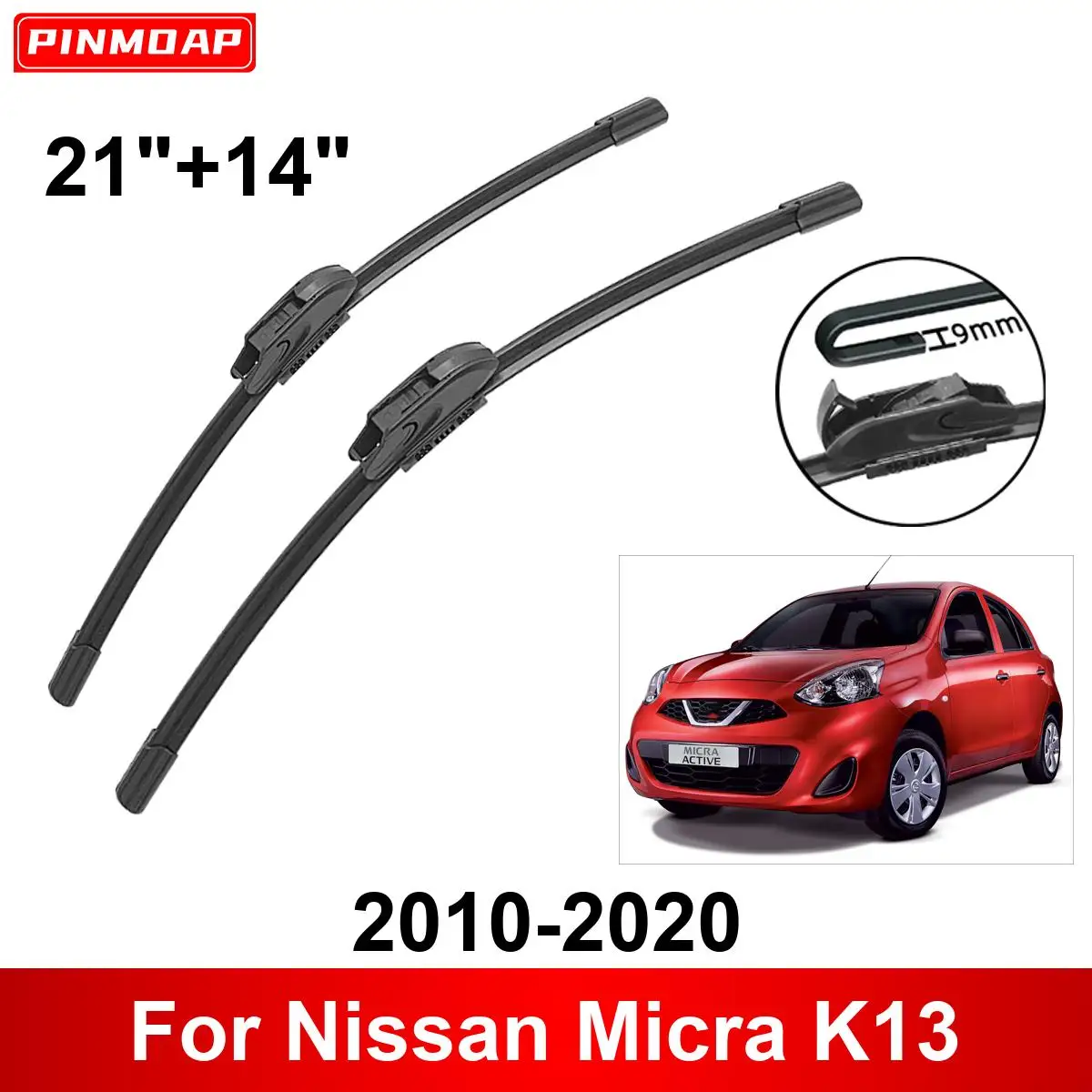 Car Wiper for Nissan Micra K13 2010-2020 21\