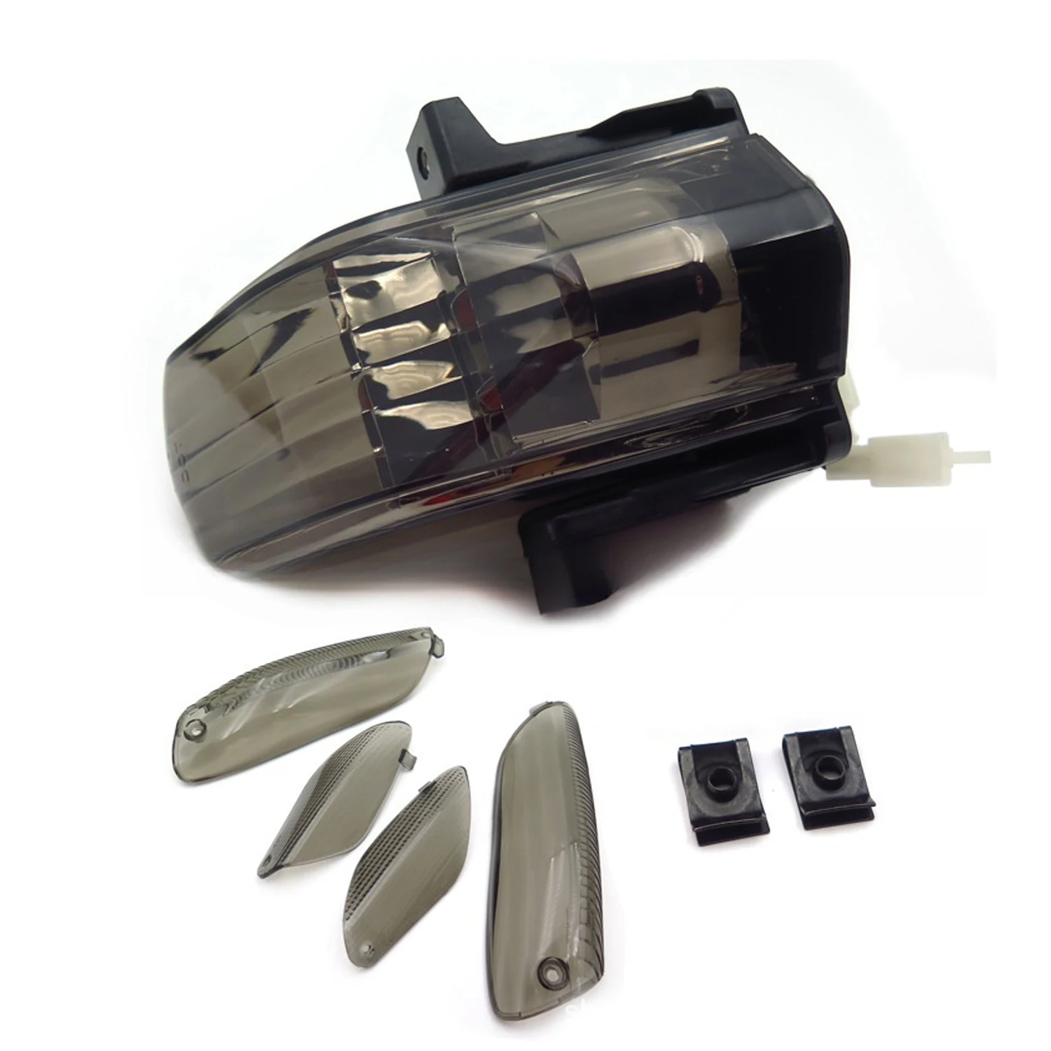 

For Aprilia RSVR RSV1000R RSV 1000 RSV4R Tuono Factory Motorcycle LED Tail Light Lamp Front & Rear + 4 Turn Signals Lens 05-10