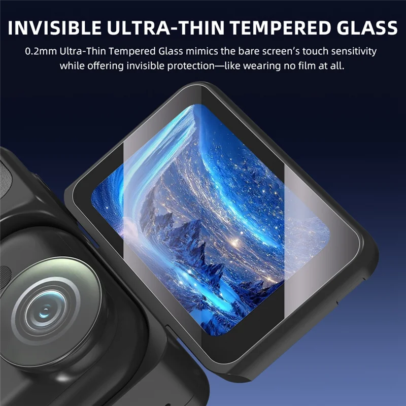 A003 Camera Lens Screen Protector For Insta 360 Go Ultra Tempered Glass Screen Protection Film Action Camera Accessories