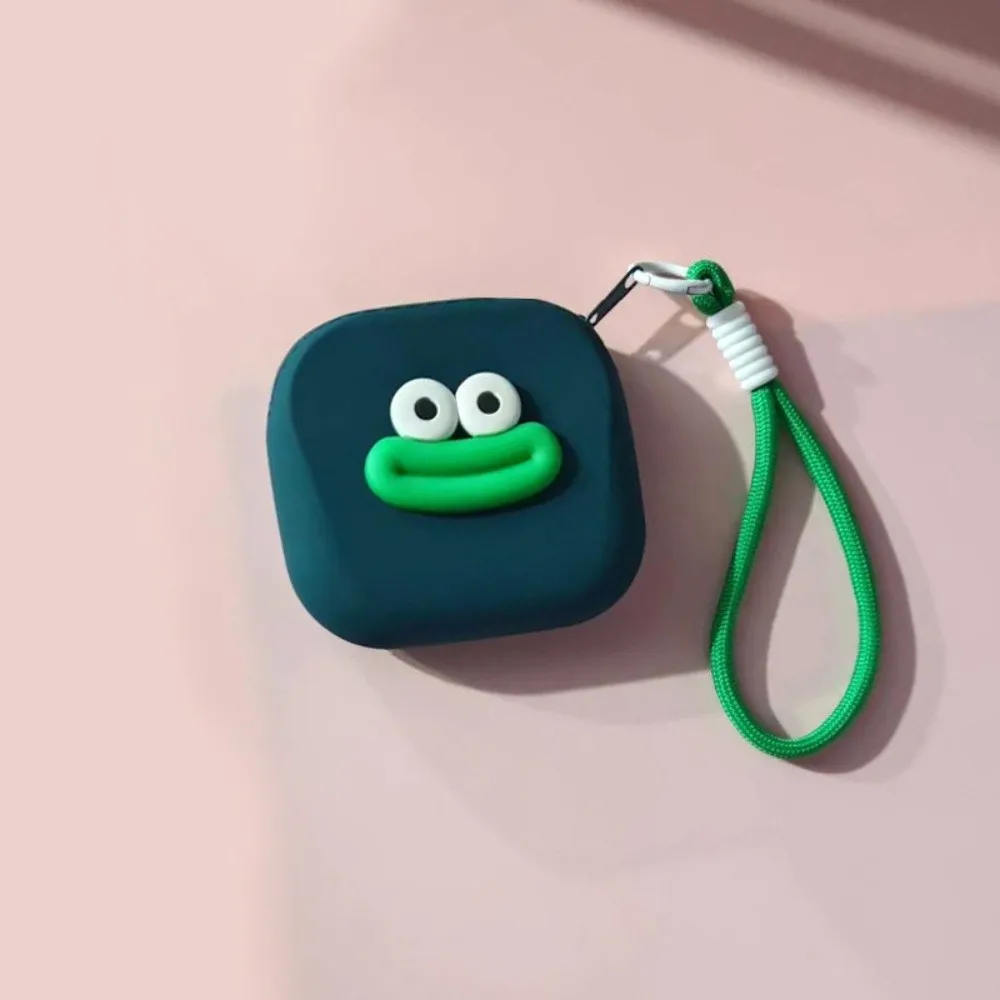 

Новая квадратная силиконовая сумка для хранения, многофункциональный водонепроницаемый кошелек для мелочи с ремешком, плетеный браслет, мини-кошелек, органайзер для косметики