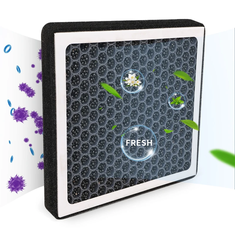 لمرشح المقصورة Jetour X50 فلتر الهواء فلتر تكييف الهواء من الكربون المنشط مع عطر لتنقية هواء كابينة السيارة #4