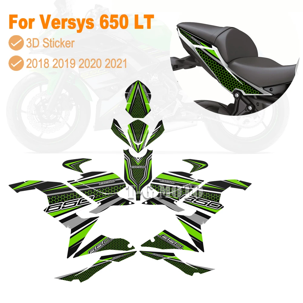 

2018 2019 2020 2021 Motorcycle Fuel Tank Pad Body Fairing Cover Sticker Protective Kit For Kawasaki Ninja 650 NINJA650
