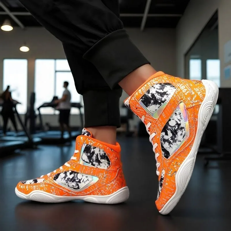 

2026 New Men Women Wrestling Shoes Designer Boxing Shoes For Unisex Comfortable Fighting Shoe Youth Comfortable Sports Shoe