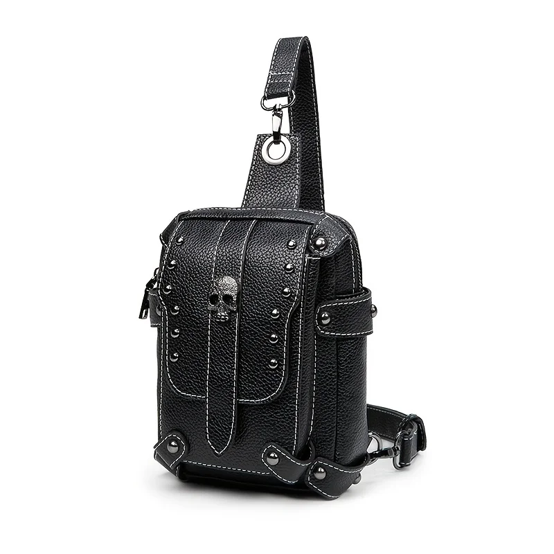 Nowa torebka dla kobiet w Europie, Ameryce, handlu zagranicznym, steam punk, jeden torba na ramię crossbody dla kobiet w motocyklach, mobilny