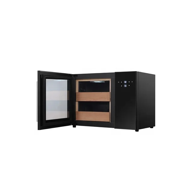 Electric Wine Cooler 40L Small Cigar Humidor Cooler For Home Or Hotel With Precise Thermostat