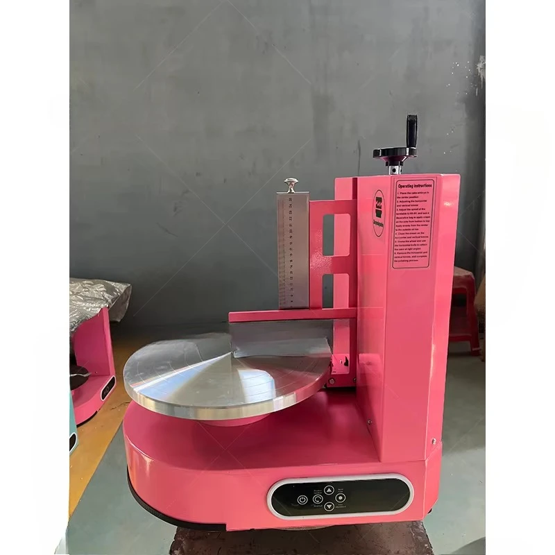 Good cake cream coated spread frosting decorating machine decoration and lazy must have cake machine