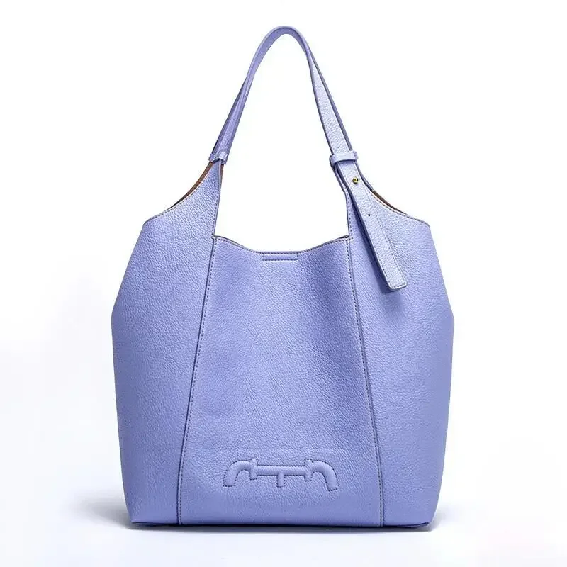 

CH Ladies Handbag 2025 New Fashion Simple PU Material Classic Style Large Capacity Commuter Wallet Women's Tote Bag