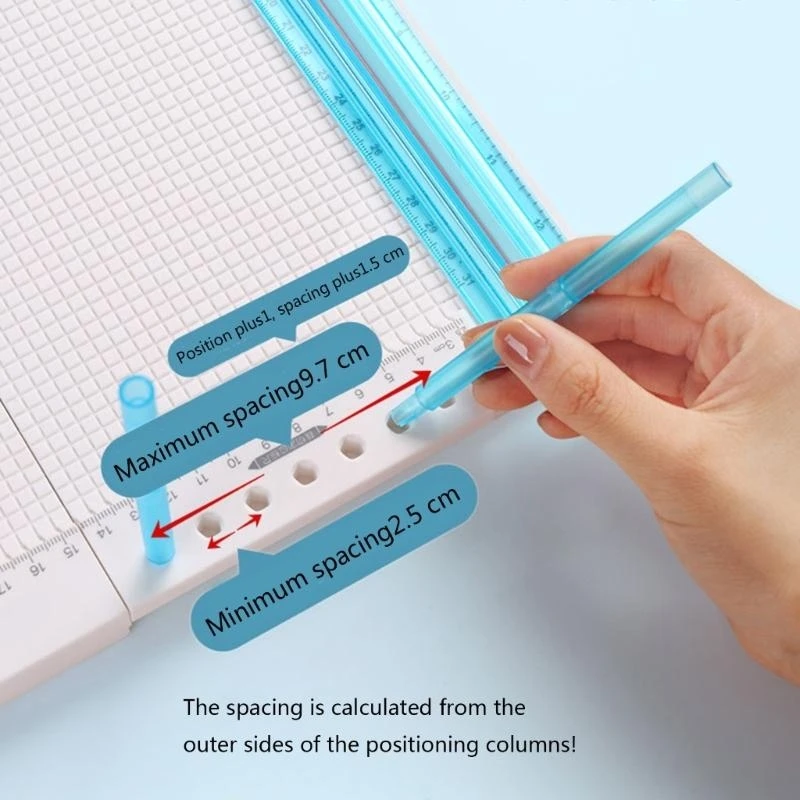 7 in 1 carta tagliata taglialette carta per taglierina per uffici per uffici forniture per le lame per le foto