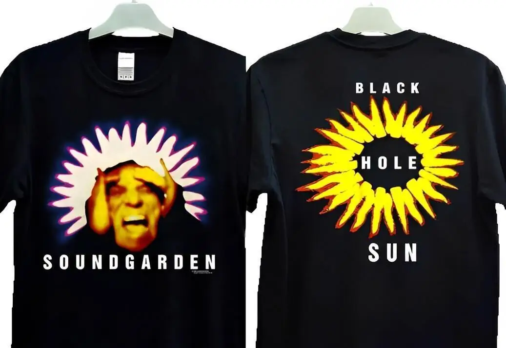 Промо-футболка Vtg Soundgarden 1994 Black Hole Sun Superunknown альбом S-3XL