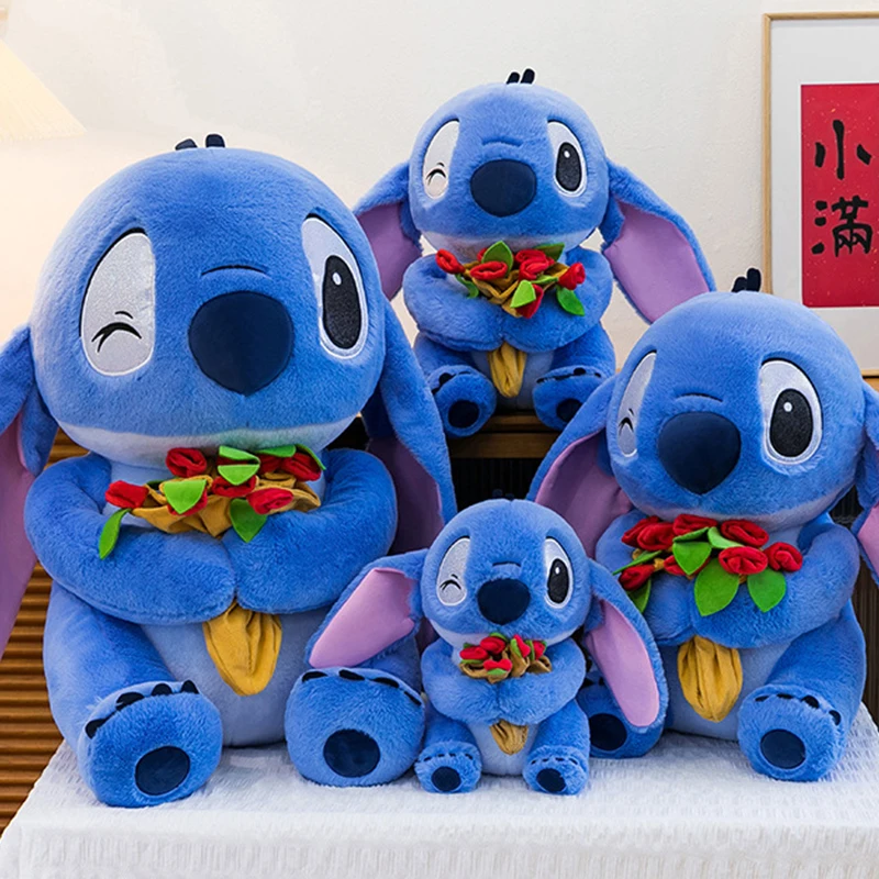 جديد ديزني غرزة دمية ألعاب من القطيفة باقة غرزة النائمة وسادة كبيرة القماش أفخم دمية هدايا عيد الحب #6