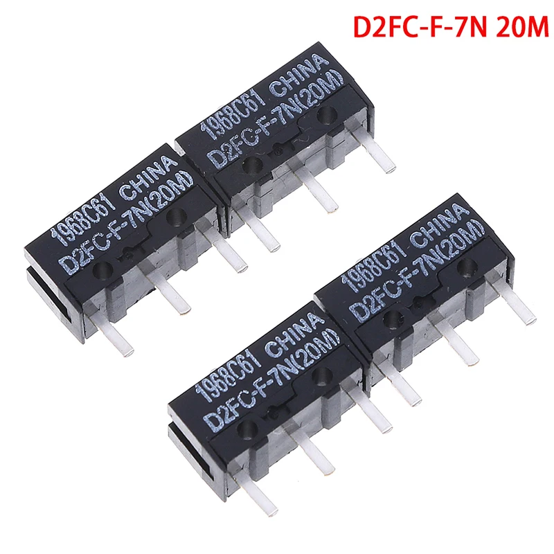 4 x D2FC-F-7N(20M) micro switch microswitch for G600 mouse