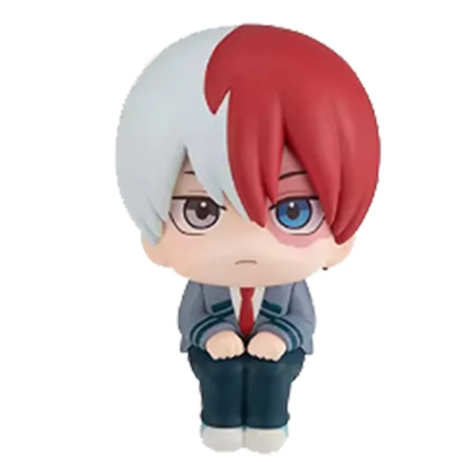 Anime Nendoroid Figures Collectible Model Toys for Kids - Bakugou Katsuki Midoriya Izuku Todoroki Shoto Toga Himiko Car Play Set