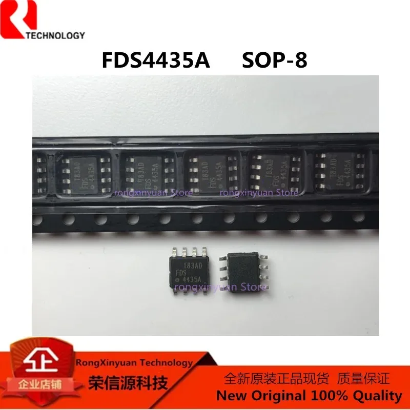 10 قطعة FDS4435 FDS4435_NL 4435 FDS4435A FDS4435A_NL 4435A FDS4435BZ FDS4435BZ_NL 4435BZ FDS4465 FDS4465_NL 4465 FDS6298 6298 جديد