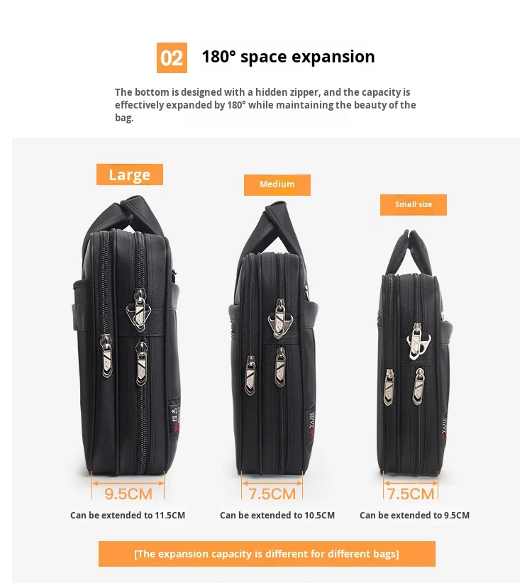 Large Capacity Briefcase Bag Men Business 17 15.6 14 inch Laptop Bag Shoulder  Canvas Handbags Messenger Work Tote Bag