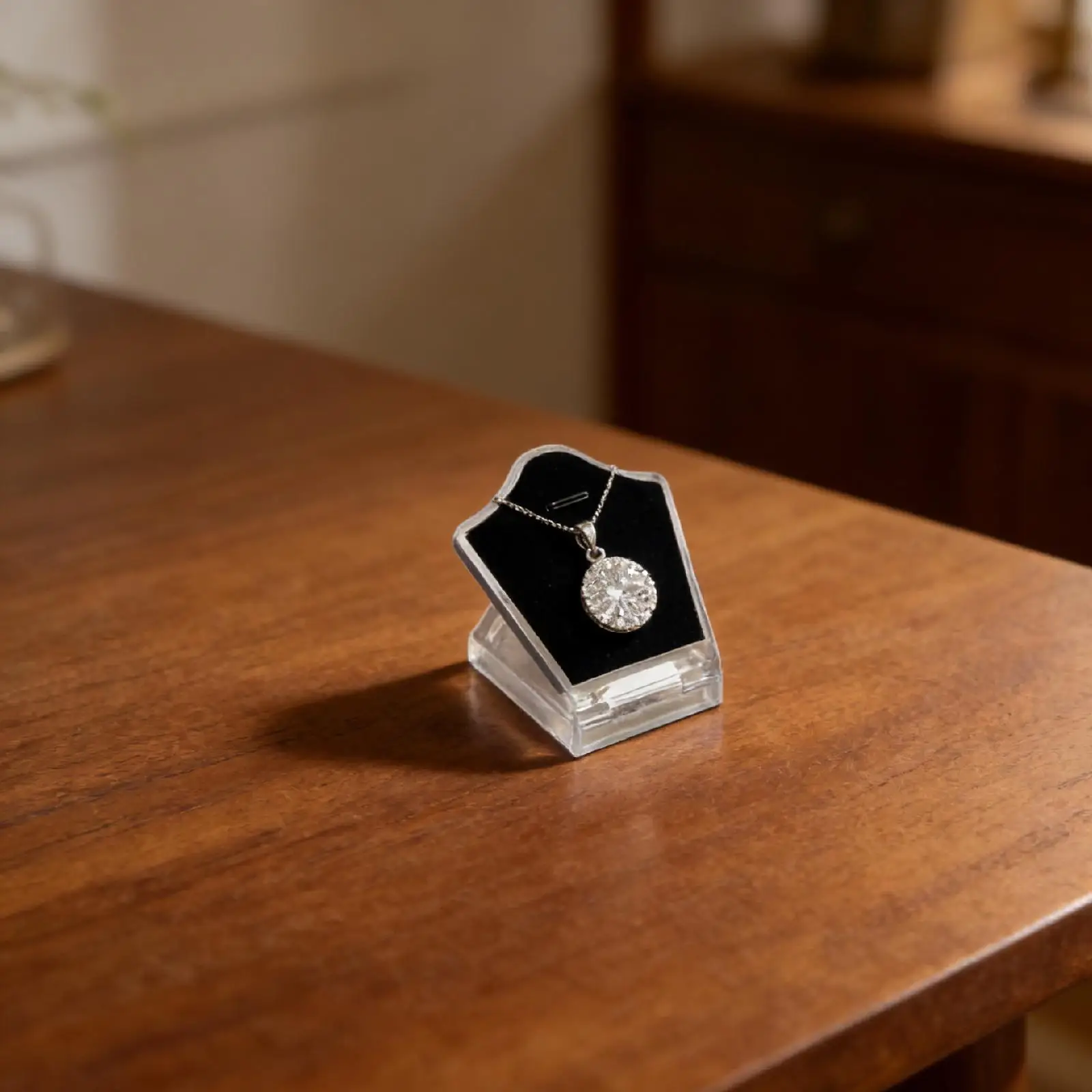 

Профессиональная подставка для демонстрации ожерелий и кулонов, держатель для цепочек, витрина для ювелирных изделий для дома, розничной торговли, туалетного столика, ювелирного магазина