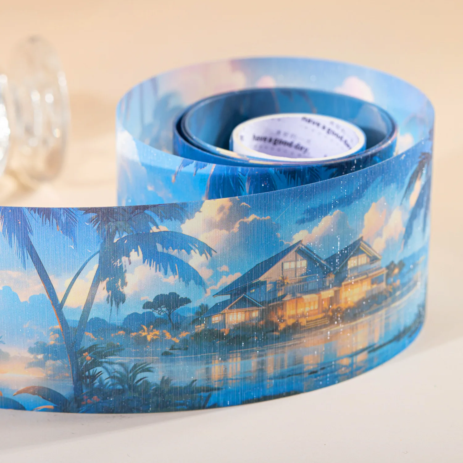 1pcs DIY Decoration Adhesive Tapes Japanese Travelling Together Washi Tapes Masking Tapes stickers stationery