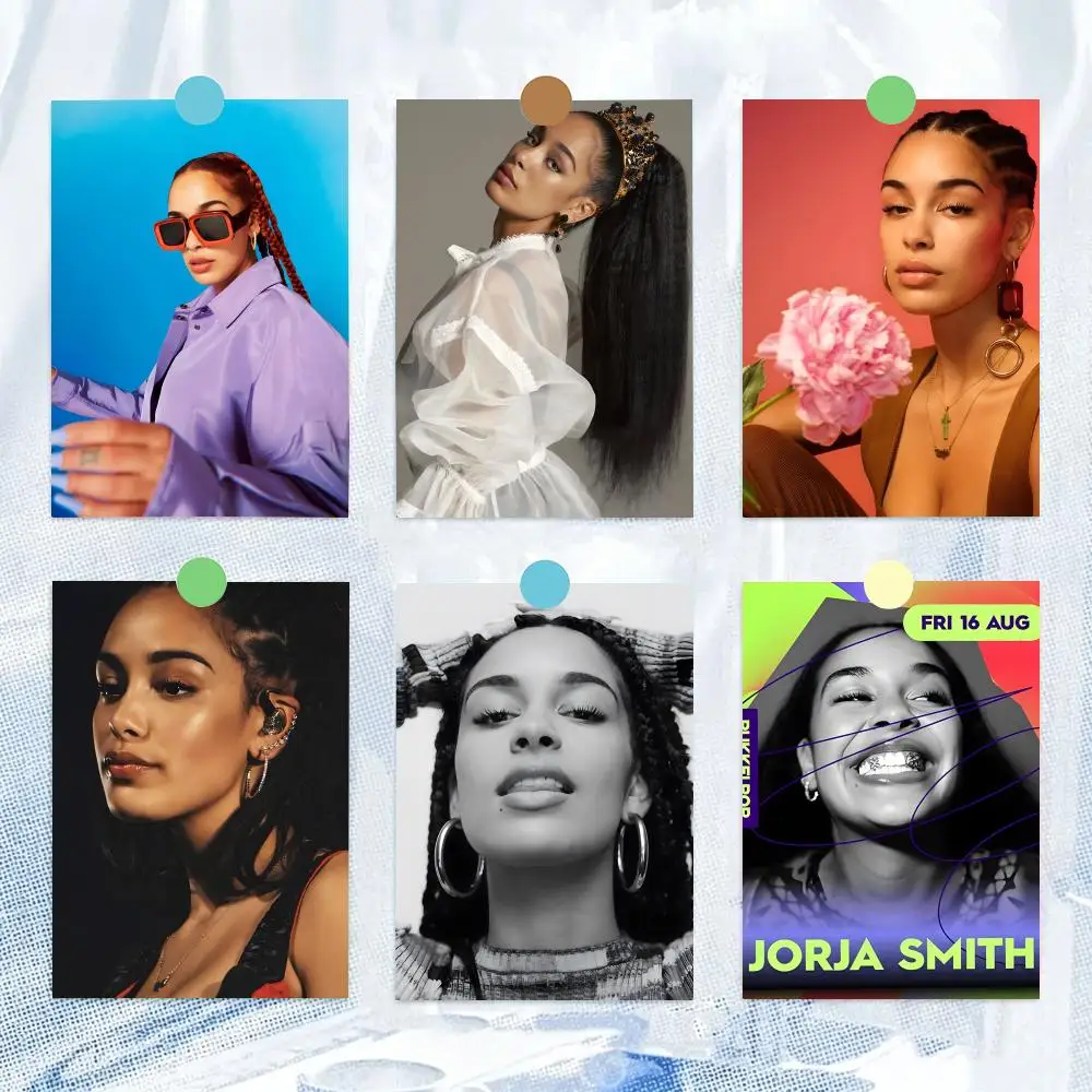 singer J-Jorja S-Smith Poster Artistic Stylish Wall Art for Home Office Bar Decor Living Ro hot  Reusable