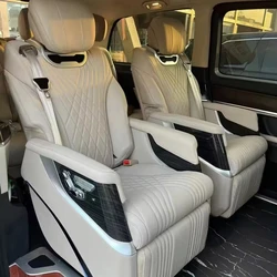 Car Interior Accessories Conversion 2024 Luxury VIP Captain Seat Electric Reclining Passenger Chair For Mercedes W447 Toyota