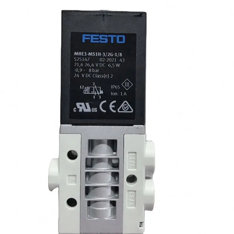 Original Germany-Festo Pneumatic components 566516 VUVG-B14-M52-AZT-F-1P3  Solenoid valve