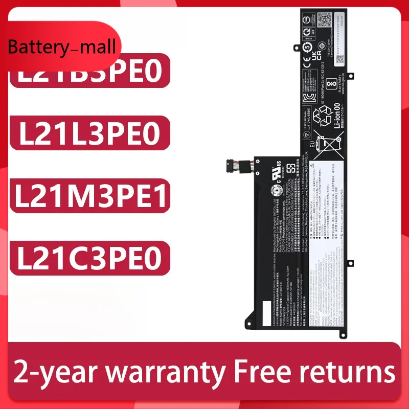 

Аккумулятор для ноутбука Lenovo L21C3PE0 SB11F38039 SB11F38040 SB11F38037 SB11F38036 5B11F38035 5B11F38038 5B11F38034 5B11F38043