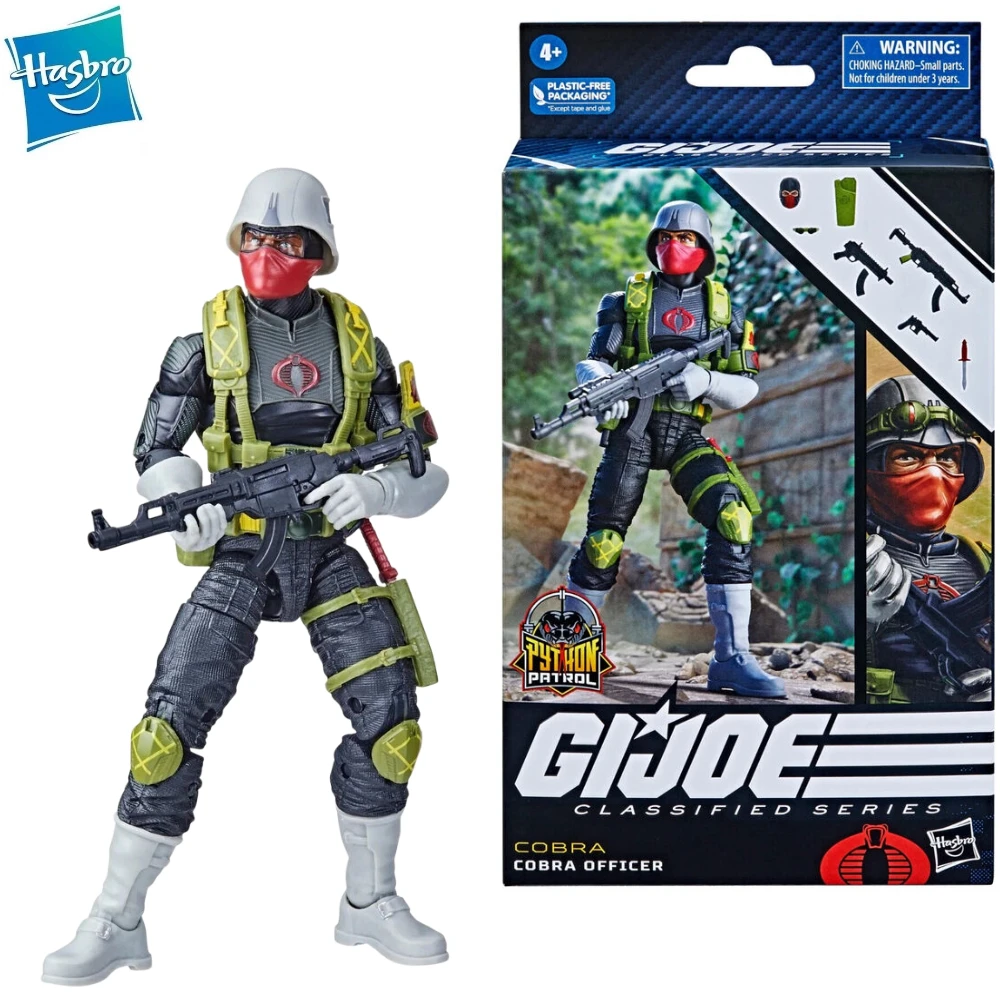 

In Stock G.I. Joe GI Joe Classified Series 6" 097 Python Patrol Cobra Officer Action Figure Model Toy Hobby Gift