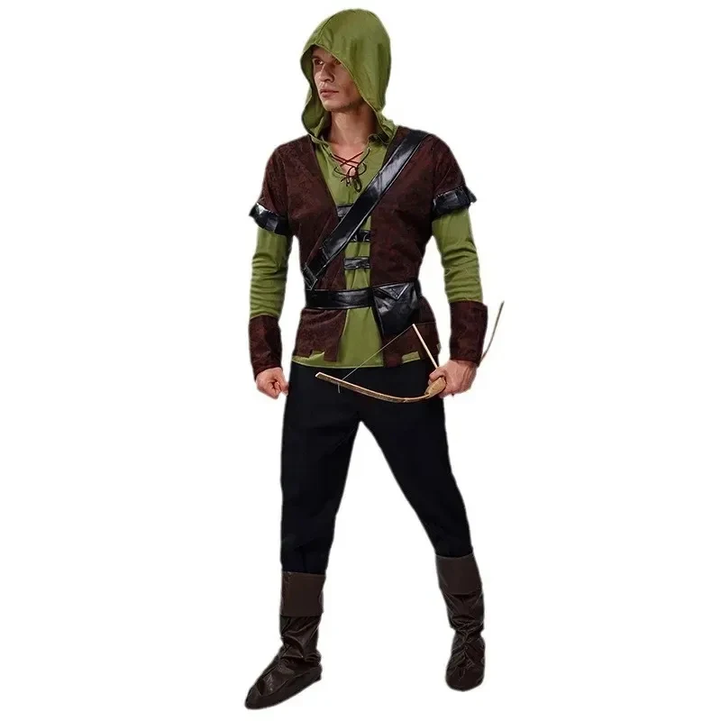 

♥Halloween Cosplay Costume Adult Male Archer European Rogue Stage Party Performance Anime CosNew 2026 Topspeed Cos