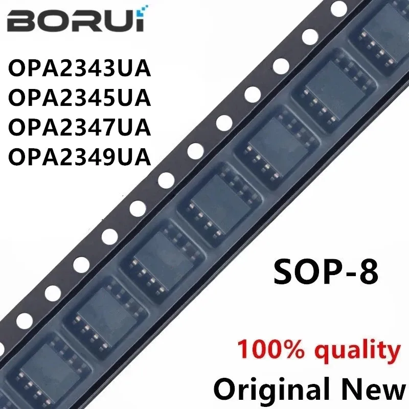 (10piece)100% New OPA2343UA OPA2343 2343UA OPA2345UA 2345UA OPA2345 OPA2347UA 2347UA OPA2347 OPA2349UA 2349UA SOP-8 Chipset