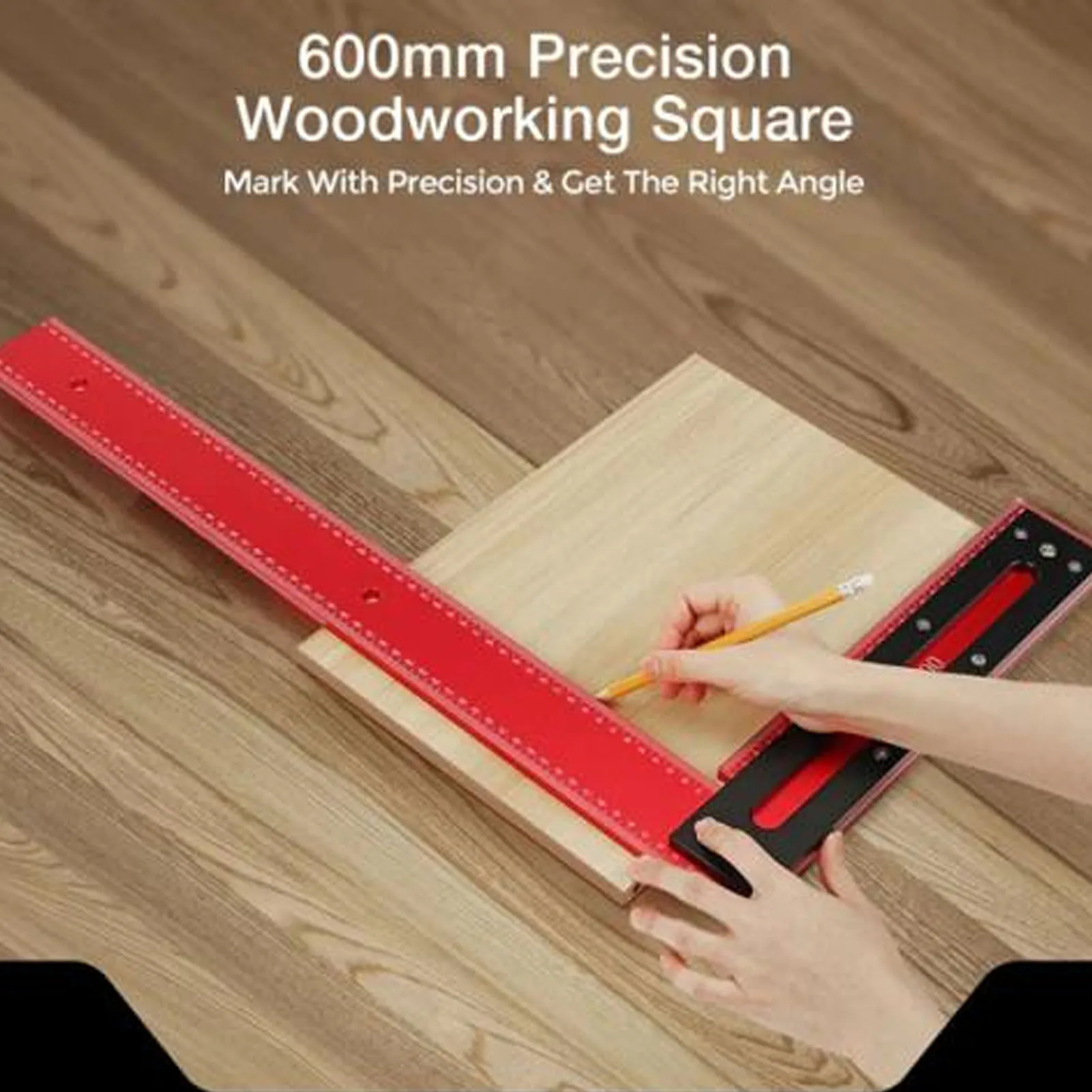 

90° L Shaped Woodworking Ruler Tool Carpenter Carpentry Angle L Measurements Square Aluminum Steel Framing Woodworking Tool
