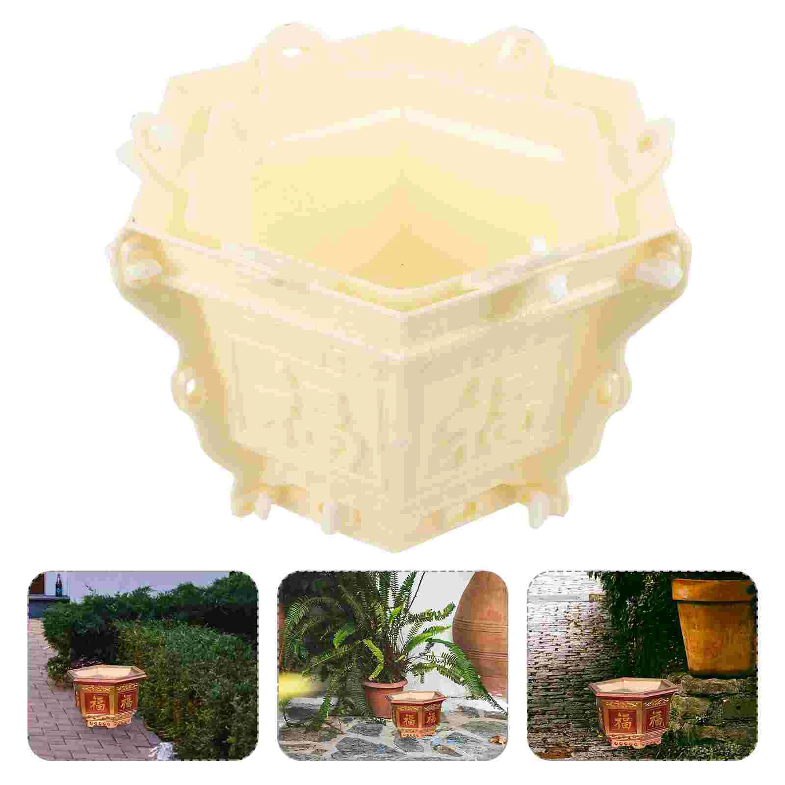 

Flower Ball Mold Pots for Plants European Style Flowerpot Molds Plastic Planter Bonsai