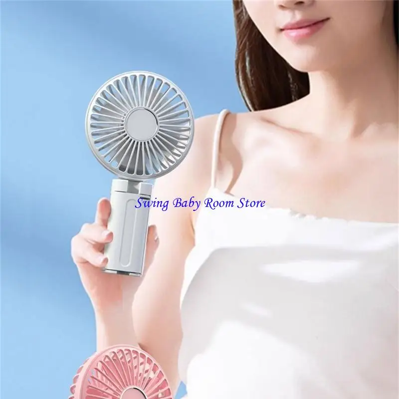 Fã mão mão k1ad ventilador USB Small portable Table Fan Clip -chuvas 3 velocidades