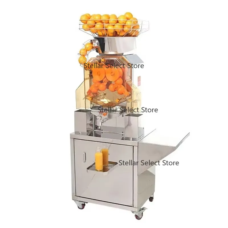 One-click Cleaning Low Noise Self-service Restaurant High-power Faucet Fruit Processing Plant Model Orange Juicer