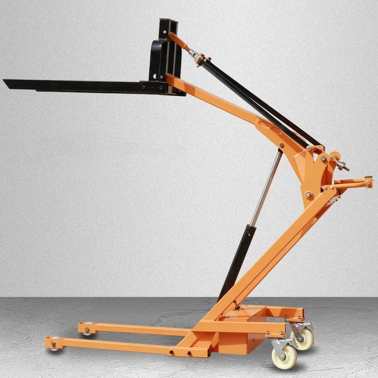 Portable Drum Handler and Loader Multifunctional Crane with Mini Roller Gripper