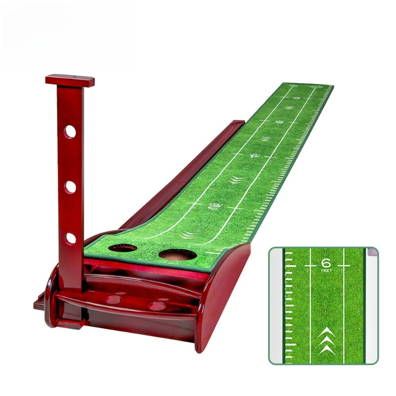 

Arrow style Golf Putter Indoor Golf Velvet Course Practice Mat